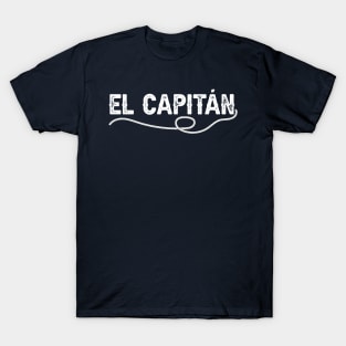 El Capitan Simple Text Based Design T-Shirt